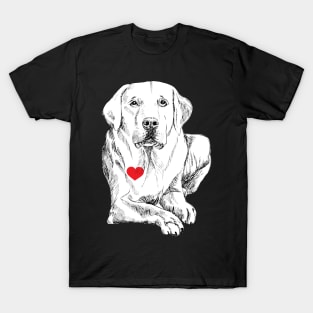 love a Labrador T-Shirt